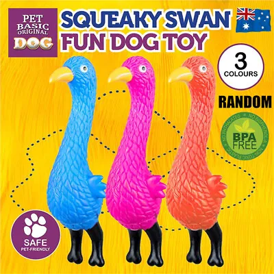 $9.99 • Buy Pet Dog Squeaky Puppy Chew Squeaker Dental Teeth Clean Bite Training Funny Toy