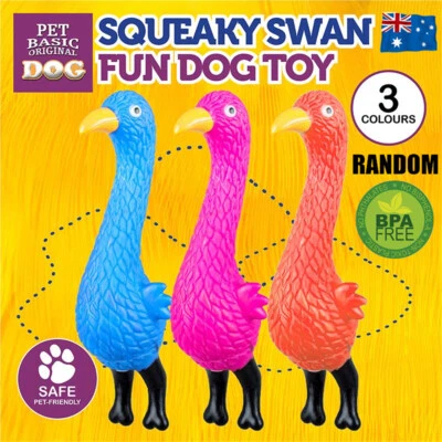 $9.99 • Buy Pet Dog Squeaky Puppy Chew Squeaker Dental Teeth Clean Bite Training Funny Toy