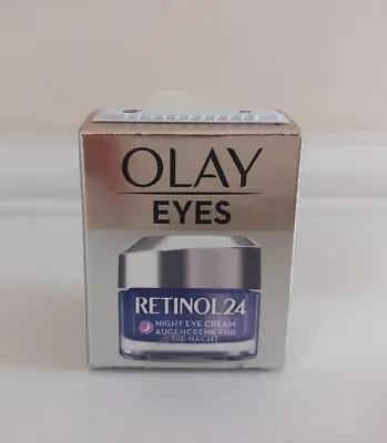 £8 • Buy Olay Skincare Retinol 24 Night Anti Ageing Moisturising Eye Cream 15ml New