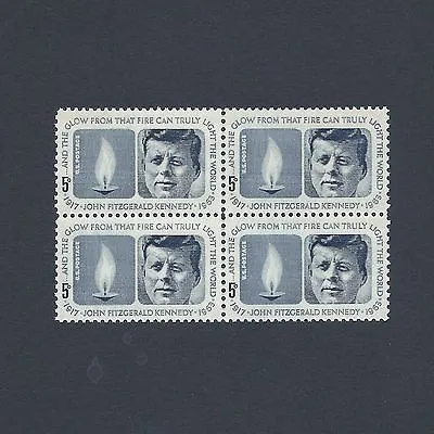 John F. Kennedy 35th President Vintage Mint Set Of 4 Stamps 60 Years Old! • $4.99