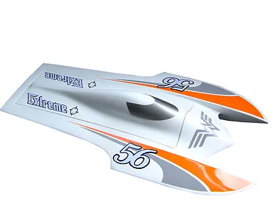 E22 Prepainted White Electric Racing KIT RC Boat Hull Only For Advanced Player • $412.11