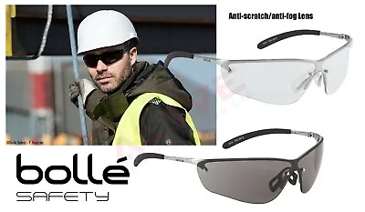 £2.99 • Buy Bolle Silium Safety Glasses Spectacle Metal Frame 160 FLEX TEMPLES UV Protection