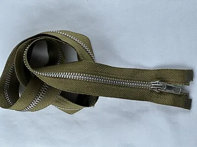 #5 Metal High Quality  Open End Zipper Made In Usa • $4.85
