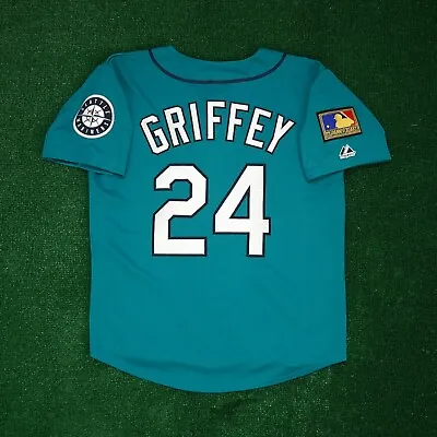 Ken Griffey Jr. 1994 Seattle Mariners 125th Anniv. Alt Teal Jersey Men's (S-3XL) • $129.99