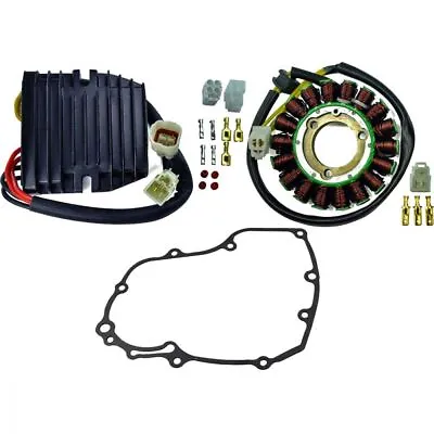 RMS Stator And Mosfet Voltage Rectifier Regulator Kit W Gasket Suz GSXR600 06-17 • $289