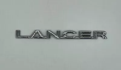 08 09 10 11 12 13 14 15 16 17 Mitsubishi Lancer Chrome Rear Emblem Logo Badge • $19.99