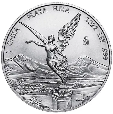 2022 1 Oz Mexico Silver Libertad Coin - 1 Onza • $41.50