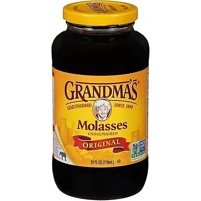 Grandma's Original Unsulphered Molasses ~ All Natural ~ Large 24 Oz AUG 2027 • $24.69