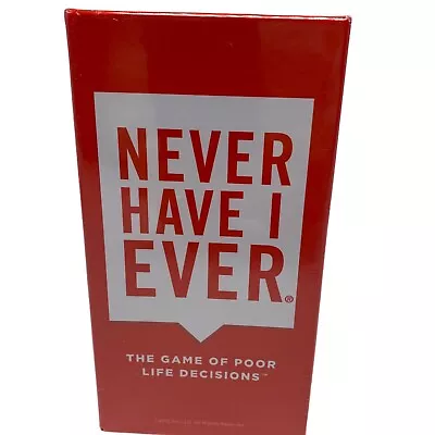 Never Have I Ever Fun Party Card Game Ages 17+ • $33.86