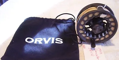 11123 VINTAGE ORVIS CLEARWATER Ll FLY FISHING  REEL SEE TAG VERY NICE • $121.46