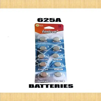 £3.55 • Buy 10 X 625A Batteries LR9 PX625A 1.5V Button Coin Cell Batteries