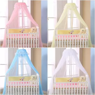 Mosquito Net For Kids Anti-insect Mosquito Nets Breathable Baby Bed Curtains Net • £95.89