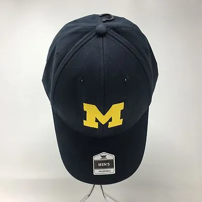Men's Fan Favorite Michigan Wolverines Ball Cap Size Adjustable - Navy/Yellow • $25