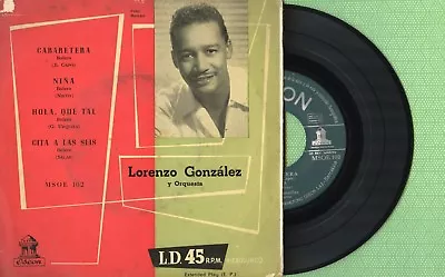 LORENZO GONZALEZ / Cabaretera Niña / ODEON MSOE 102 Press Spain 1957 EP G+ • $20