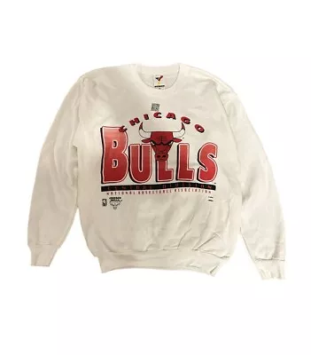 NWT Vintage Chicago Bulls Crewneck Sweatshirt Size Medium Deadstock Brand New  • $38.25