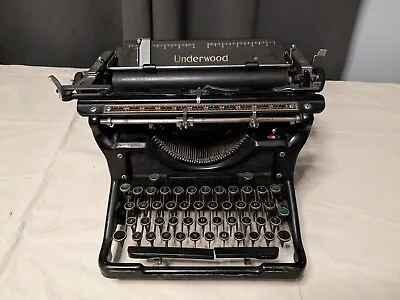 Vintage Underwood 1920's Typewriter Antique • $125