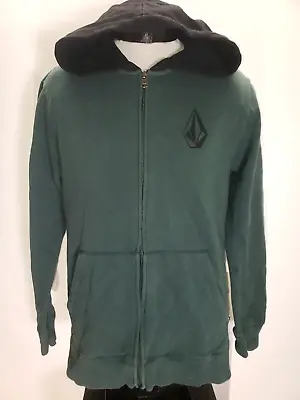 VOLCOM Mens Medium M Zip-up Hoodie/hooded Sweatshirt Combine Ship Discount • $31