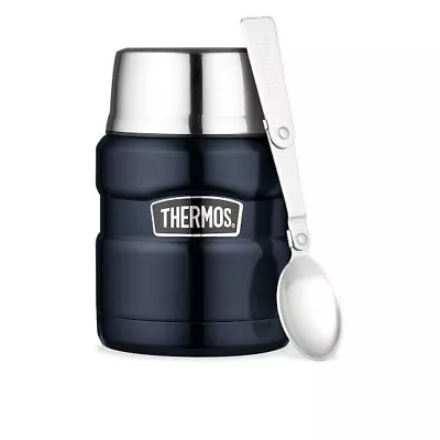 Thermos Stainless Vacuum Insulated Food Jar Safe And Efficient W/spoon • $33.99