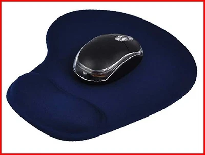 £6.80 • Buy TRIXES Comfort Wrist Gel Rest Support Mat Mouse Mice Pad Blue For Computer PC