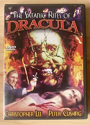 The Satanic Rites Of Dracula DVD Region 1 Hammer Horror • £2.99