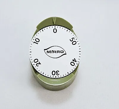 Vintage WORKING Mirro Kitchen Timer Avocado Green 60 Minutes • $12.99