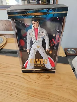 Rare 2000 Vtg Elvis Presley Eagle Jumpsuit Viva Las Vegas Doll Action Figure • $25