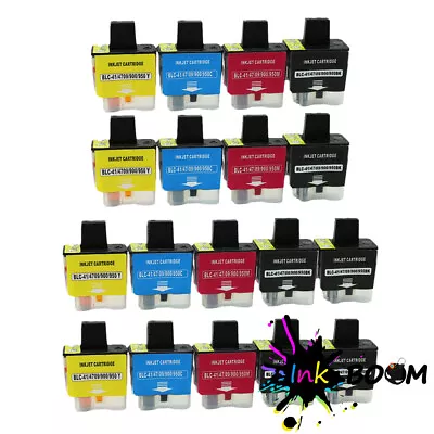 18 Ink Cartridge Fits Brother LC41 MFC-5440CN IntelliFax-2440C DCP-110C • $13.63