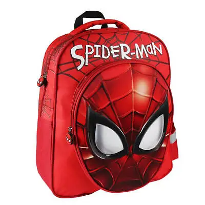 Spider-Man Backpack School And Tourist Official Marvel Large 40x31x14 Cm A4 A3  • £18.50