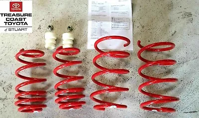 $222.99 • Buy NEW OEM SCION TC 2011-2016 TRD LOWERING SPRINGS FRONT AND REAR 