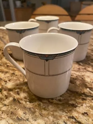 Mikasa Emerald Cove Set Of Four Cups Mugs • $29.99