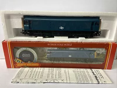 HORNBY 'OO' GAUGE BR Class 25 Diesel Blue Livery 25241.  LOCOMOTIVE • £29.99