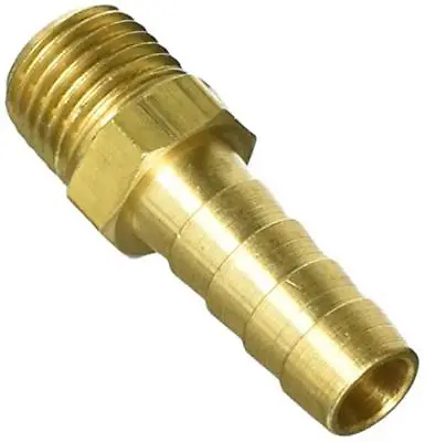 4104-5-4 Brass Fitting.  5/16  Hose Barb X 1/4  Male Pipe 757001-0504 Fuel Line • $6