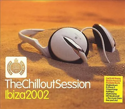 VARIOUS MINISTRY OF SOUND Chillout Session Ibiza 2002 DOUBLE CD ALBUM LIKE NEW • £2.99