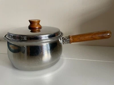 £18.99 • Buy Vintage Prestige Lifetime Stainless Steel Copper Bottom Saucepan & Lid