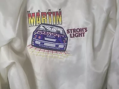 Vintage (RARE)    STROHS LIGHT RACING MARK MARTIN JACKET Xl • $200