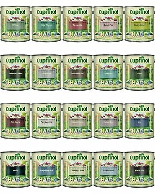 Cuprinol - Garden Shades Furniture Sheds Fences Wood Paint All Colours - 2.5L  • £23.49