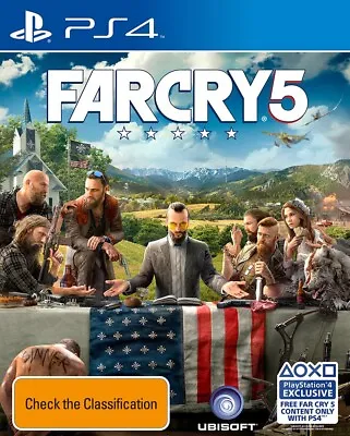Far Cry 5 (PS4) [PAL] - WITH WARRANTY • $18.42