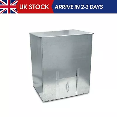 Galvanised Steel Metal Coal Bunker Heavy Duty Coal Fuel Storage 125KG -5 BAGS OF • £49.95