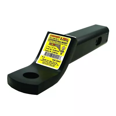 Convert-A Ball AM-SC-2 4 Cushioned 2  Drop Ball Mount W/ 10k GTW/2k TW AMSC2 • $78