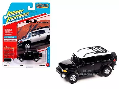 2007 Toyota Fj Cruiser Black Diamond 1/64 By Johnny Lightning Jlsp278 B • $8.99