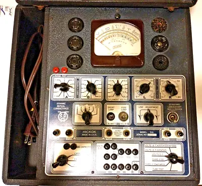 Vintage  Hickok 51X  Portable Dynamic Mutual Conductance Combination Tube Tester • $317.88