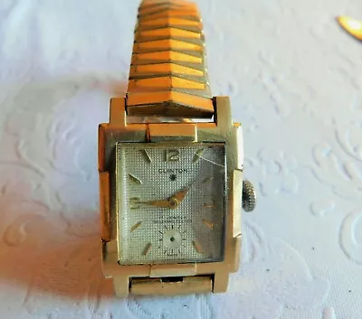 Vintage Swiss Men's Clinton 17 Jewel Wrist Watch - Non Runner • $29