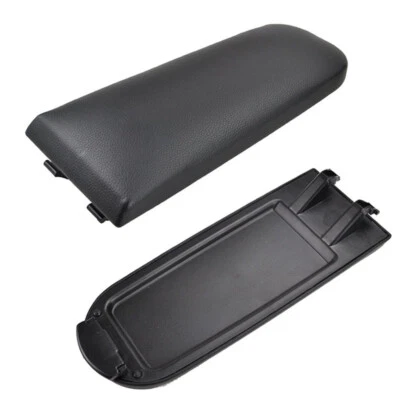 For VW Golf 4 Bora Beetle Polo 6R 9N Car Center Console Armrest Lid Cover Black • $13.89