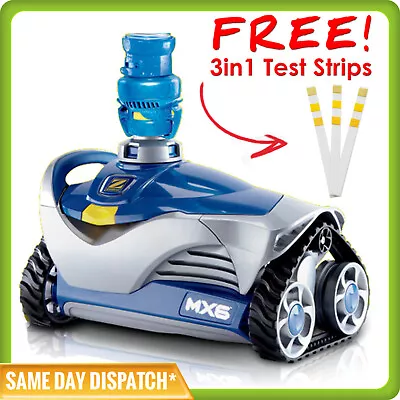 Zodiac Mx6 Pool Cleaner – Head Only – No Hoses + Free Test Strips 🎁 • $499