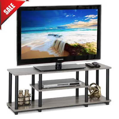 TV Stand For 55 Inch Flat Screens Entertainment Open Shelves Multiple Colors • $57.67