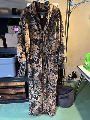 Vintage Cabelas Dry-Plus Realtree Hunting Camouflage Jumpsuit Men’s L USA  • $77