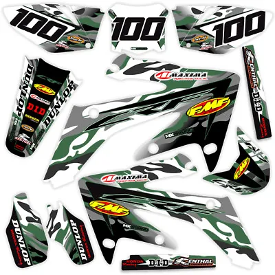 2002 2003 2004 Honda Crf 450r Graphics Kit Mx Island Motocross Dirt Bike Decals  • $149.99