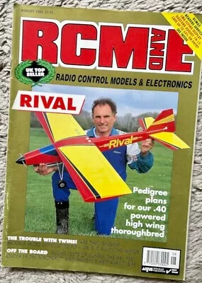 RCM&E Magazine Radio Control Models & Electronics August 1993 • £4.98