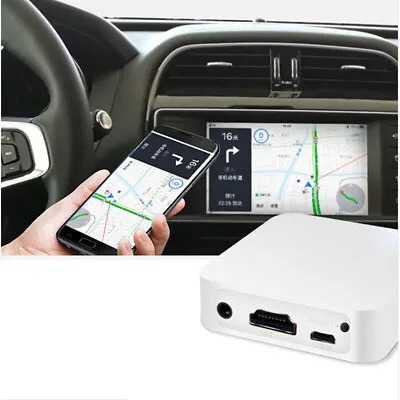 Car WiFi Display Miracast Box Mirror Link Adapter Airplay DLNA Android IOS White • $32.30