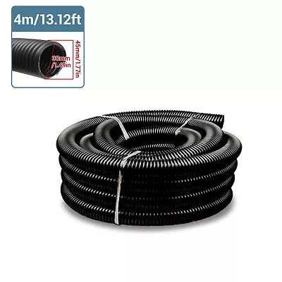 4M Black Universal Vacuum Cleaner Hose Extra Long Pipe Tube 38mm Inner Diameter • $39.99